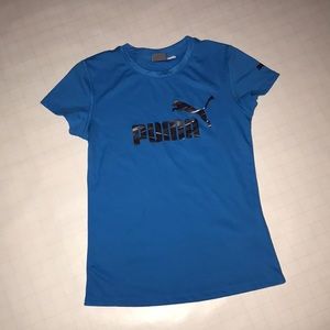 Blue Puma Girl shirt